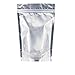 SumDirect Reusable Aluminium Foil Zip Lock Stand Up Food Pouches Bags with Notch for Food Storage 5.9x8.6 Inches,18.5oz, Pack of 50