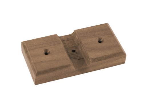 SeaTeak 60609 Fishing Rod Storage Rack Mounting Boards, Brown, 5/9"x1-5/8"x3-1/4" - Thumbnail 2
