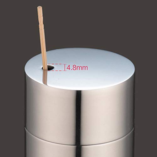 image for Prettyia Small Toothpick Holder Dispenser Storage Organizer Stainless 