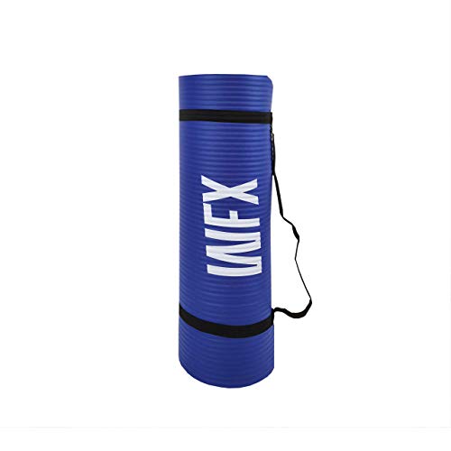 World-Fitness-Fitnessmatte-Yogamatte-Yamuna-183-x-61-x-15-cm-inkl-Tragegurt-rutschfest-robust-Gymnastikmatte-ideal-fuer-Yoga-Pilates-Workout-Outdoor-Gym-Home