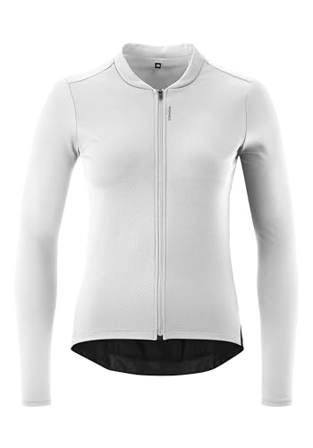 Gonso Sitivo 3005210 Maillot à Manches Longues W Blanc/Noir Taille 42
