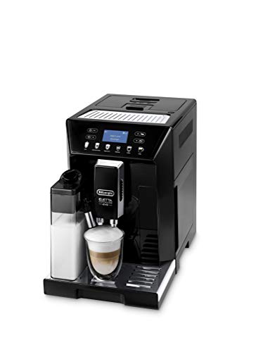 De'Longhi Eletta Evo ECAM 46.860.B Kaffeevollautomat mit LatteCrema Milchsystem, Cappuccino und Espresso auf Knopfdruck…