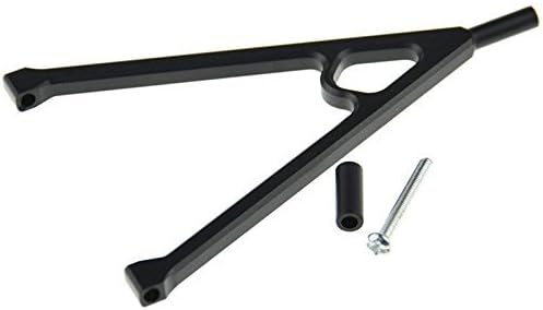 Aluminum Rear Chassis RC AXIAL SCX10 1:10 Car Y-Linkage Tree Black Upgrade Part 1Pcs Set for 1/10
