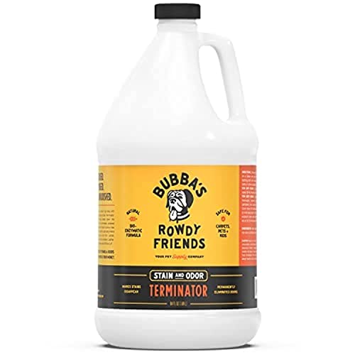 BUBBAS Super Strength Commercial Enzyme Cleaner Pet Odor Eliminator