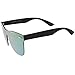 zeroUV - Futuristic Rimless Frame Mono Lens Horn Rimmed Shield Sunglasses 71mm