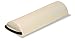 EarthLite Massage Bolster Pillow Half Jumbo – Durable, Easy to Clean 100% PU Upholstery incl. Strap Handle/Professional Quality CFC-Free/Back Pain Relief, Vanilla Crème