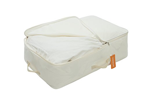 image for OWNFUN Large Capacity Underbed Organizer Storage Bag with Double Zippe