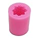 Rose Pillar Candle Silicone Mold for Candle Making DIY Mold Handmade soap Mold