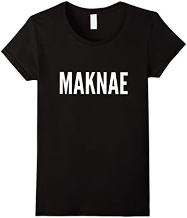 Women's Maknae Tee | KPop Tshirt | Korean Tshirt Medium Black