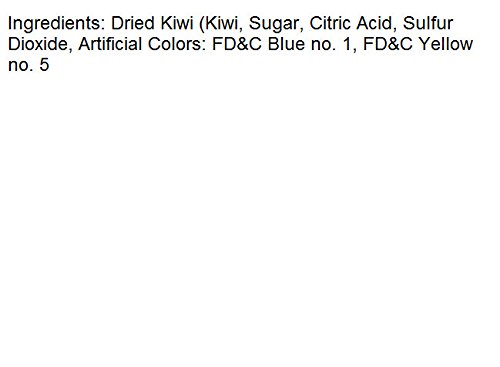 Deliver Kosher Bulk Dried Fruits - Dried Kiwi - 7lb Bag - Thumbnail 4