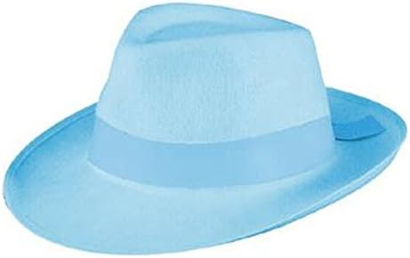 Blue gangster hat Clearance