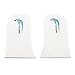 footinsole H0.8 Inch Height Increase Shoe Inserts - Invisible Lift for All-Day Comfort - Perfect for Men and Women (White, 2 Pairs)