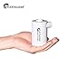 FLEXTAILGEAR - MAX Pump 2 Portable Air Pump with 3600mAh Battery USB Rechargeable Pump with Touch Screen Switch to Quick Inflate Deflate for Inflatables, Air Mattress, Pool Floats, Vacuum Bag (White)