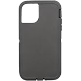 Replacement TPE Rubber Outer Skin Compatible with Otterbox Defender Series Case for iPhone 11 Pro Black