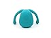 Dame Products Eva The Rechargeable Couples Vibrator, Aqua