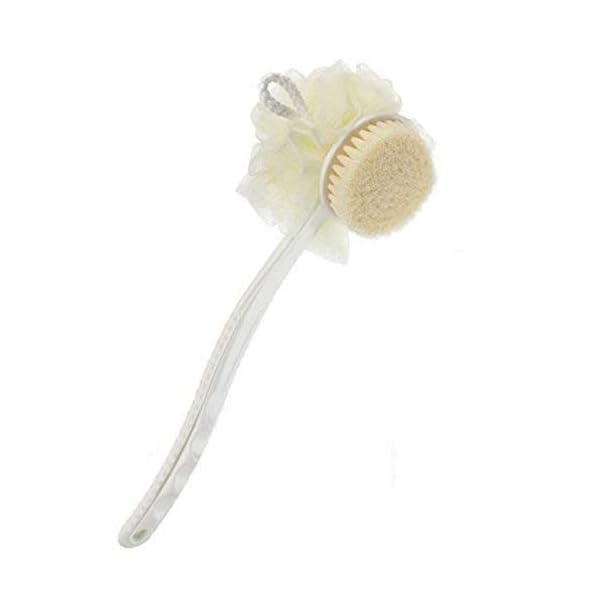 ApisNest-2-in-1-Bath-Body-Wash-Brush-And-Soft-Loofahs-Body-Sponges-Back-ScrubberLong-Handled-Shower-Dry-Skin-Brush-With-Ball-Mesh-Luffa-Pouf-Sponge ApisNest 2-in-1 Bath Body Wash Brush And Soft Loofahs Body Sponges Back Scrubber,Long Handled Shower Dry Skin Brush With…