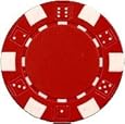 Da Vinci 50 Clay Composite Dice Striped 11.5-Gram Poker Chips