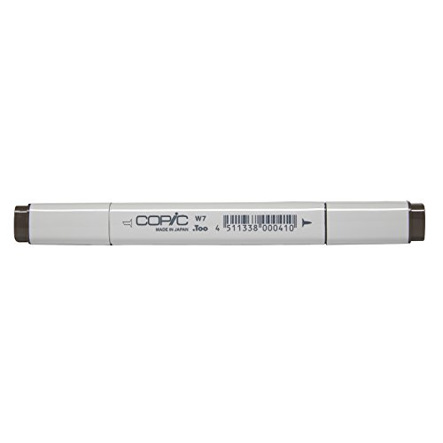 Copic Marker with Replaceable Nib, W7-Copic, Warm Gray