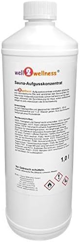 Well2wellness® Sauna Infusion Concentrate 7-Kräuter-Garten 1,0 L