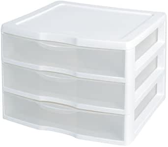 Amazon Com Verified Exchange 1 Unit Wide 3 Drawer Unit With