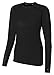 Duofold Women's Light Weight Thermatrix Performance Thermal Shirt, Black, Medium