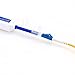 Revo Fiber Optic Cleaner Connector End Face Cleaning Pen for 1.25mm LC/MU Connectors(Blue)
