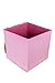 Clever Creations Cute Owl Collapsible Toy Storage Organizer, Sturdy Toy Box Folding Cube for Kids, Perfect for Organizing Books, Toys, Clothes and Shoes