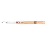 Easy Wood Tools 6602 Midi Mid Size Easy Hollower #2 Replaceable Carbide Insert Lathe Wood Turning Tool Bowl Gouge with Maple Hardwood Handle Model Overall Size 21-1/2