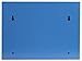 Adir Corp Suggestion Box with Slot and Lock - Drop Box with Lock, Cash Dropbox - 9.8x7.5x3.4 Inches Wall Mount Donation Box - Metal Deposit Box (Blue)