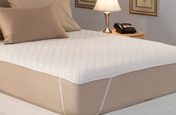 California king quilted waterbed mattress pad