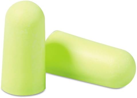 Earsoft Yellow Neons Soft Foam Ear Plugs, Uncorded, Regular Size -:- Sold as 2 Packs of - 200 - / - Total of 400 Each