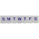 Ezy Dose Weekly Classic Pill Planner, 2XL