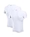 Under Armour Men's Core V-Neck Undershirt – 2-Pack, White (100)/White, Medium
