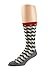 12 Pack Men’s Dress Crew Socks - Assorted Patterns and Colors - By Bond St.