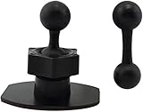 iSaddle CH370 3M Adhesive Sticky Mount Holder for All Garmin Nuvi GPS Navigator - Car Dashboard/Desk Mount Holder with Exclusive 17mm Ball Connection