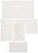 Russell+Hazel Mini Adhesive Pockets, Set of 12 (33006),Clear