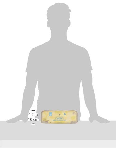 image for Amazon Brand - Happy Belly Cage-Free, Vegetarian Fed, Large White Eggs