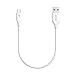 Anker PowerLine Micro USB (1ft) - Durable Charging Cable, with 5000+ Bend Lifespan for Samsung, Nexus, LG, Motorola, Android Smartphones and More