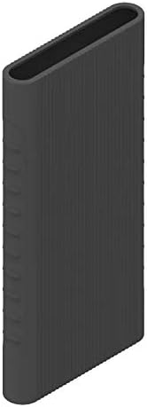 Kakooze Silicon Soft Cover Protective Case TPU for Xiaomi MI 10000 mAh Powerbank 2i (Black)