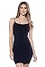 A+D® Womens Extra Long Cami Slip w/ Seamless Hem