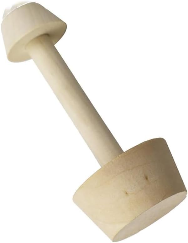 Wood Double Sided Tart Tamper Pastry Tamper Dough Tart Presser Pastries Pusher Baking Shaping Kitchen Tool, Baking Tools and Accessories, Pastry Crimpers,Baking Tools and Accessories