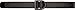 5.11 Tactical Unisex 1.5 Inch Trainer Belt, Nylon Mesh, Rip Resistant, Style 59409, Black, Medium
