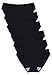 Wealurre Seamless Underwear Invisible Bikini No Show Nylon Spandex Women Panties (Black,M)