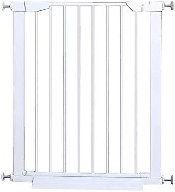 ペットゲート フェンス ベビーゲート 猫脱走防止フェンス ホワイトセーフティゲート圧力フィット階段ゲート