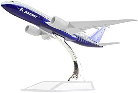 Diecast Airplne 1:400 Boeing 787 Metal 6.3inches（16cm） Plane Model Office Decoration or Gift by LESES