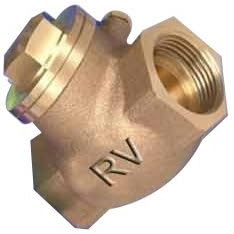 RV Bronze Horizontal Check Valve