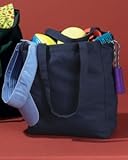 BAGedge BE008 Canvas Book Tote