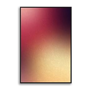 Framed Canvas Wall Art for Living Room, Bedroom Simple Clean Color Pattern Canvas Prints for Home Decoration Ready to Hanging - 16x24 inches