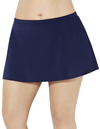 Swimsuits for All Women's Plus Size Skirt Swim Bottom