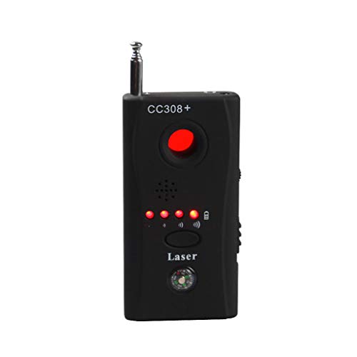 OmkuwlQ US Plug CC308 Hidden Camera GSM Audio Bug Finder GPS Signal Lens RF Tracker Anti Monitor Detector
